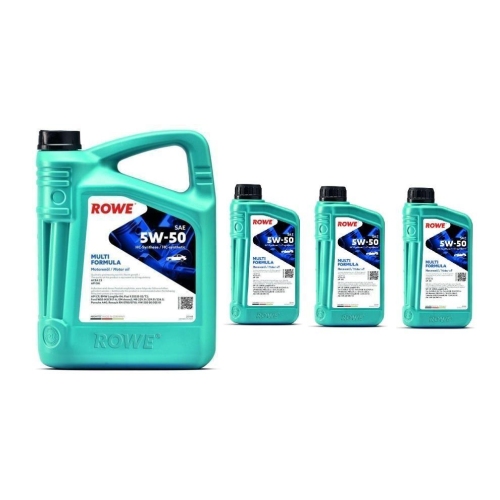 Motoröl ROWE HIGHTEC MULTI FORMULA 5W-50 Dexos 2 VW502.00 505.00 BMW LL-04 8L