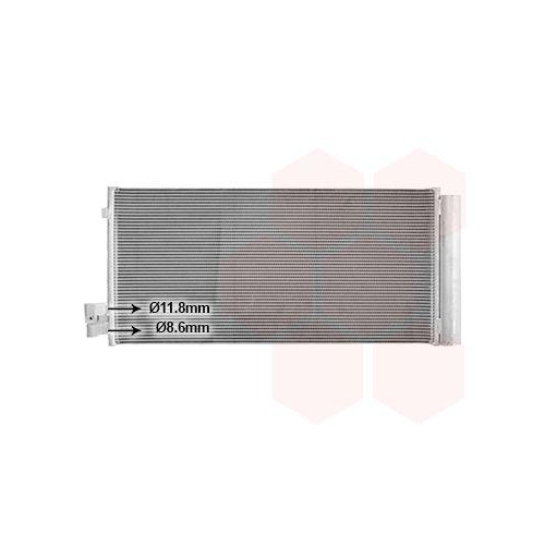 VAN WEZEL Kondensator, Klimaanlage 06015713