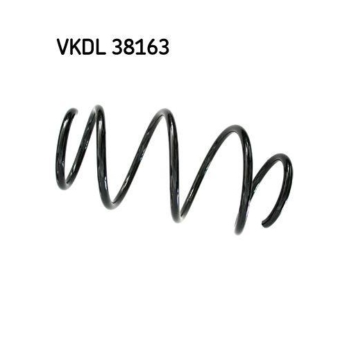 SKF Fahrwerksfeder VKDL 38163