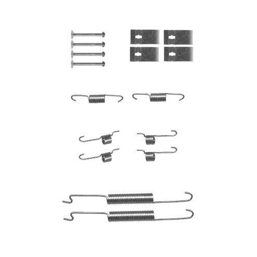 TEXTAR Zubehörsatz, Bremsbacken 97038200