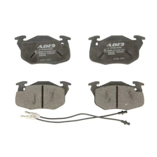 ABE Bremsbelagsatz, Scheibenbremse C1P005ABE