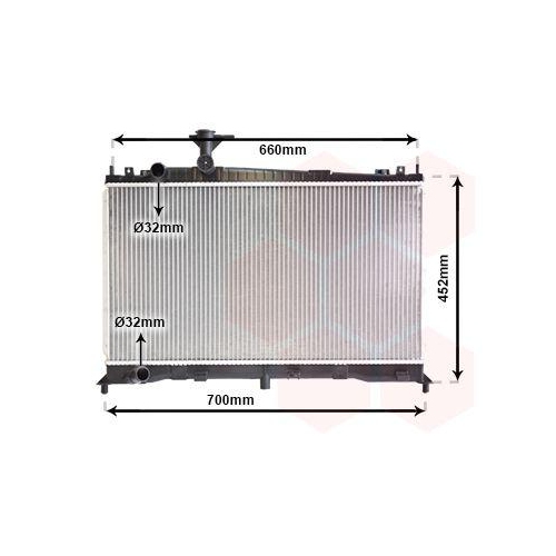 VAN WEZEL K&uuml;hler, Motork&uuml;hlung 27002160