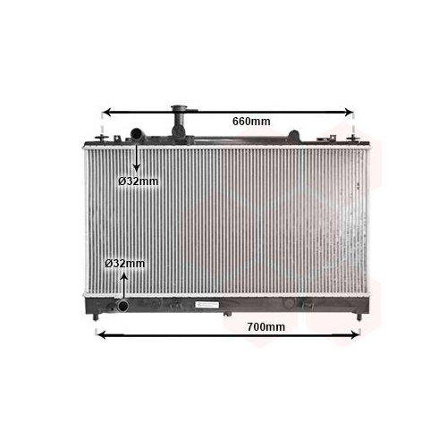 VAN WEZEL K&uuml;hler, Motork&uuml;hlung 27002162