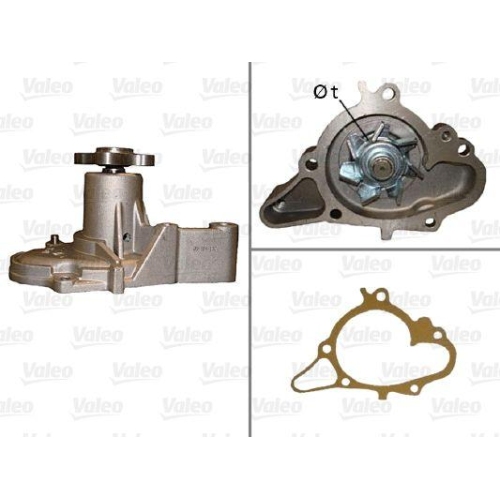 VALEO Wasserpumpe, Motork&uuml;hlung 506897