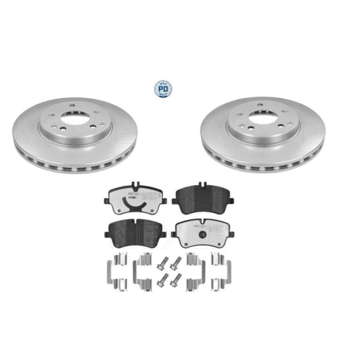 Bremsensatz Meyle Bremsbel&auml;ge + Bremsscheiben 025 231 4419/PD + 083 521 2035/PD