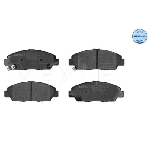 MEYLE Bremsbelagsatz, Scheibenbremse MEYLE-ORIGINAL: True to OE. 025 218 7918/W