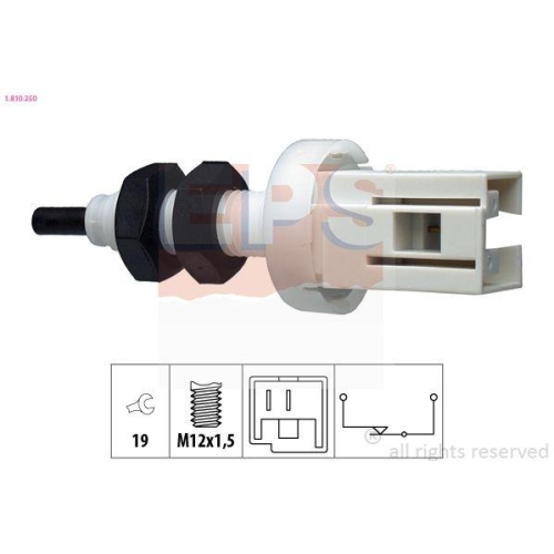 EPS Bremslichtschalter Made in Italy - OE Equivalent