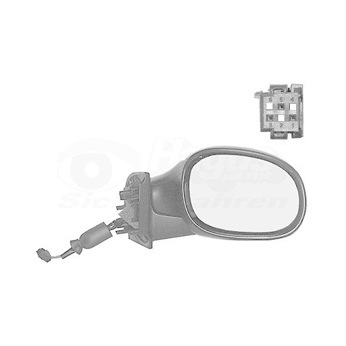 VAN WEZEL Au&szlig;enspiegel * HAGUS * 0925806