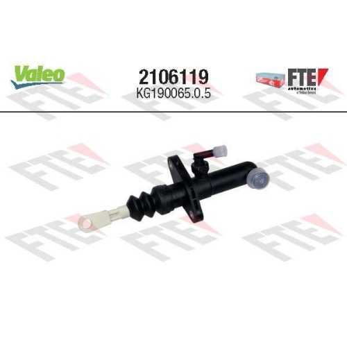 VALEO Geberzylinder, Kupplung FTE CLUTCH ACTUATION 2106119