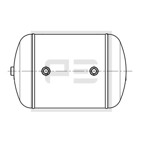 PE Automotive Luftbeh&auml;lter, Druckluftanlage 126.249-00A