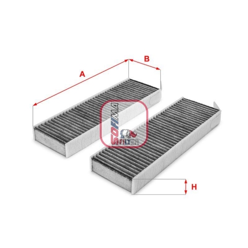 SOFIMA Filter, Innenraumluft S 4172 CA