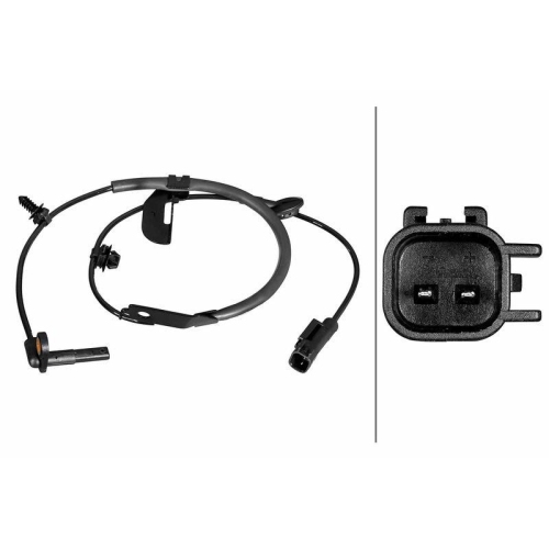 HELLA Sensor, Raddrehzahl 6PU 358 217-601