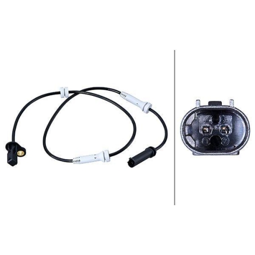 HELLA Sensor, Raddrehzahl 6PU 358 216-091