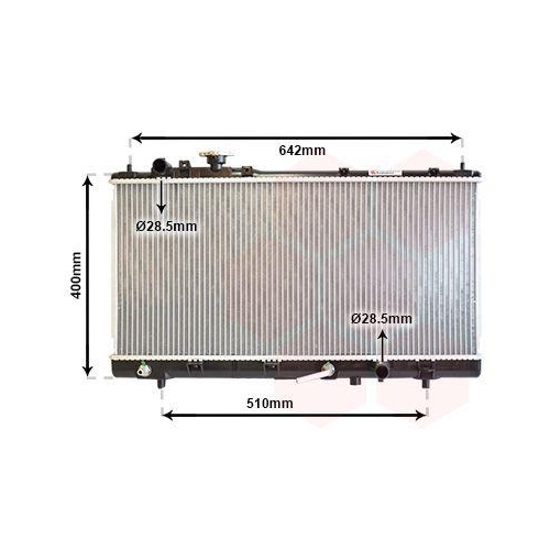VAN WEZEL K&uuml;hler, Motork&uuml;hlung *** IR PLUS *** 27002168