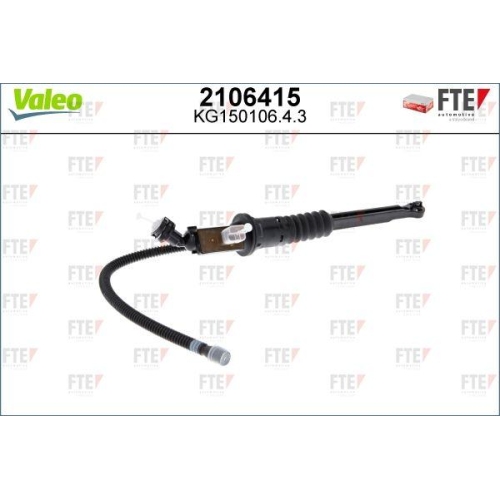 VALEO Geberzylinder, Kupplung FTE CLUTCH ACTUATION 2106415