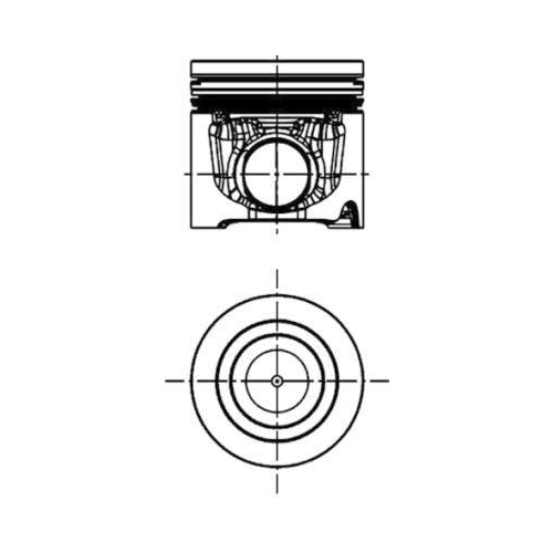 KOLBENSCHMIDT Kolben 41106600