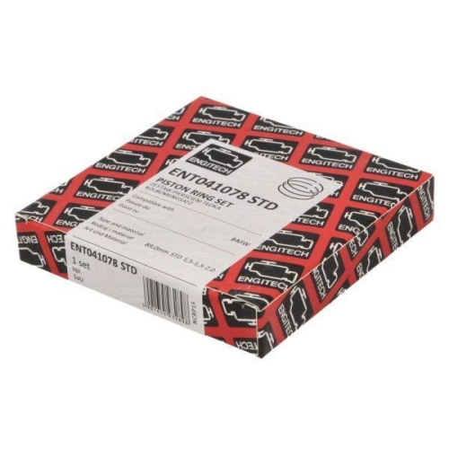 ENGITECH Kolbenringsatz ENT041078 STD