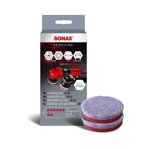 SONAX Aufsatz, Poliermaschine HybridWollPad 80