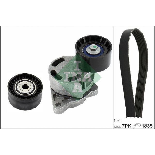 Schaeffler INA Keilrippenriemensatz 529 0438 10