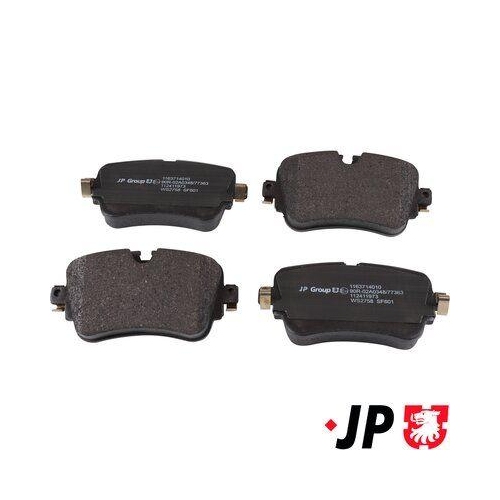JP GROUP Bremsbelagsatz, Scheibenbremse JP 1163714010