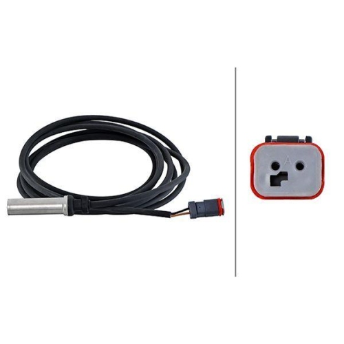 HELLA Sensor, Raddrehzahl 6PU 230 048-541