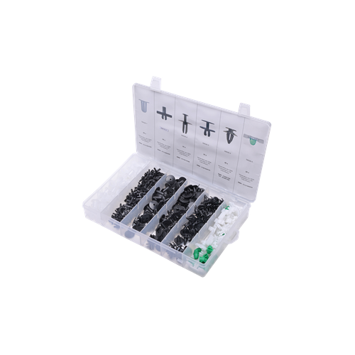 Befestigungsclip Sortiment, f&uuml;r BMW, 290-teilig SW Stahl S8026