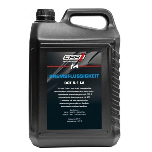Bremsfl&uuml;ssigkeit DOT 5.1 LV CAR1 5 Liter Kanister CO3557