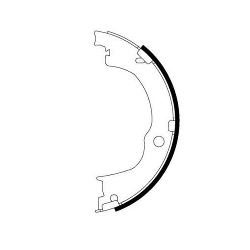 PAGID Bremsbackensatz, Feststellbremse H9945N