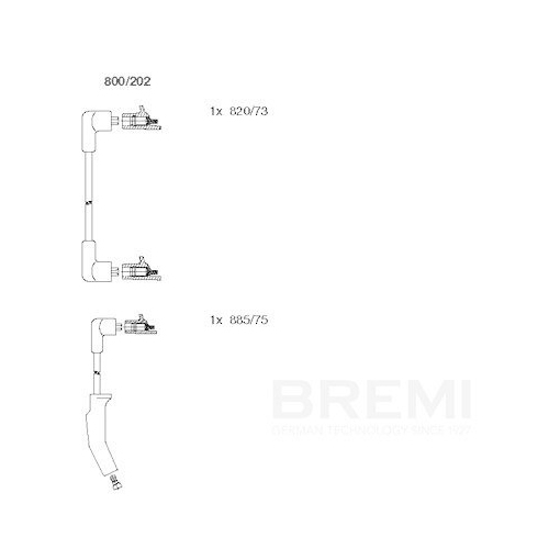 BREMI Z&uuml;ndleitungssatz 800/202