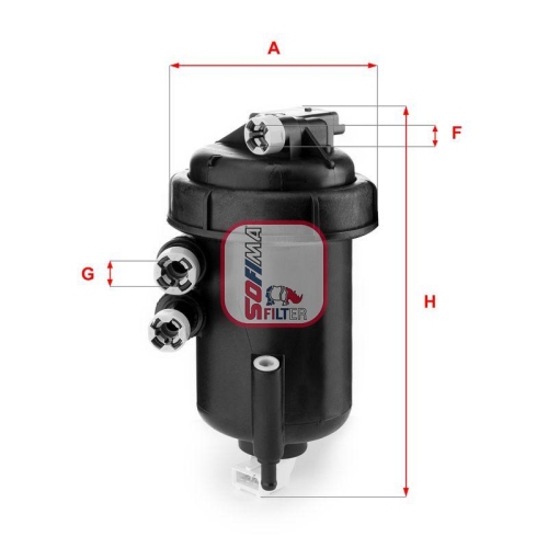 SOFIMA Kraftstofffilter S 5127 GC