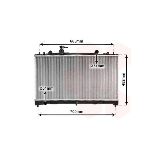 VAN WEZEL K&uuml;hler, Motork&uuml;hlung 27002226