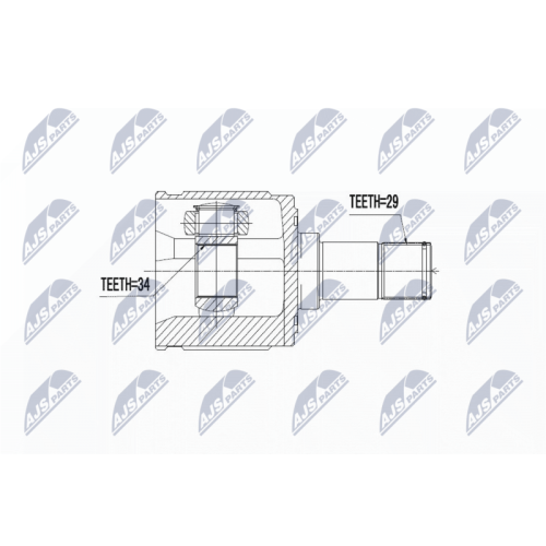 NTY Gelenksatz, Antriebswelle NPW-HD-039