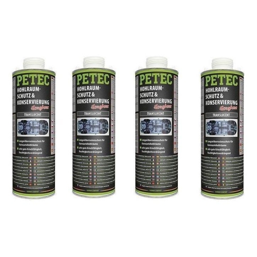 4x PETEC Hohlraumkonservierung 1 Liter 73510