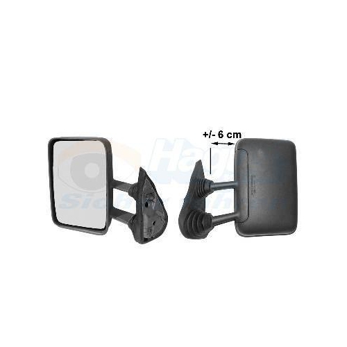 VAN WEZEL Au&szlig;enspiegel * HAGUS * 2812802