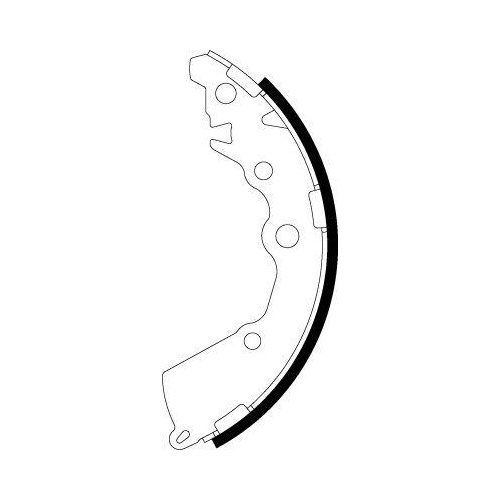 PAGID Bremsbackensatz H1838N