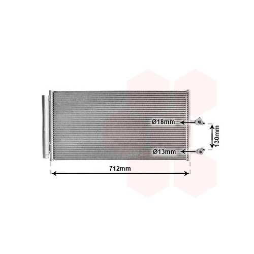 VAN WEZEL Kondensator, Klimaanlage 59015702