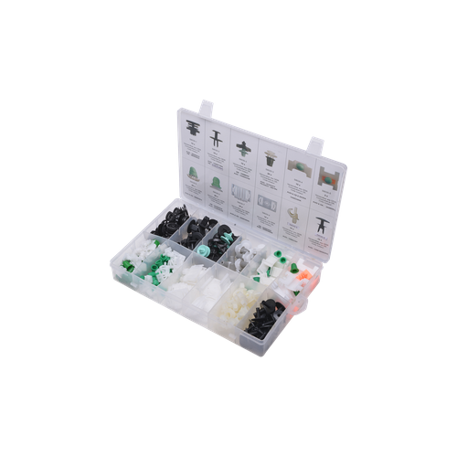 Befestigungsclip Sortiment, f&uuml;r Audi, 160-teilig SW Stahl S8030