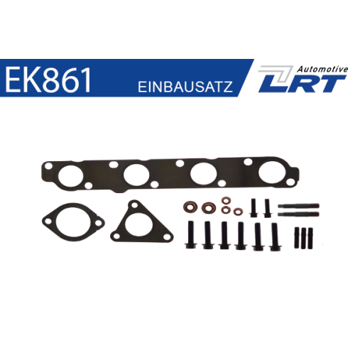 LRT Montagesatz, Abgaskr&uuml;mmer EK861