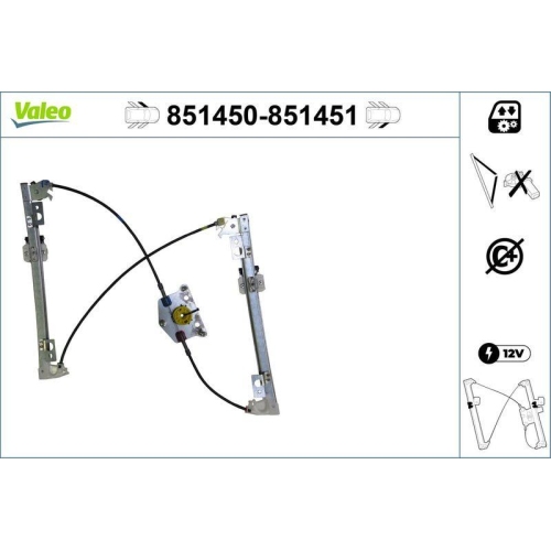 VALEO Fensterheber 851450