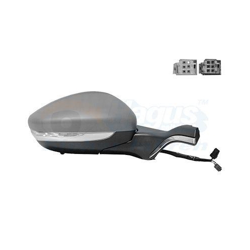 VAN WEZEL Au&szlig;enspiegel * HAGUS * 4034816