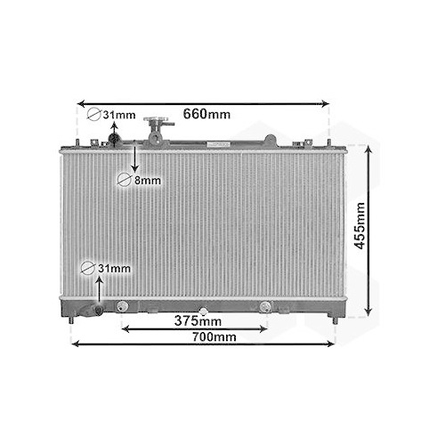 VAN WEZEL K&uuml;hler, Motork&uuml;hlung 27002228