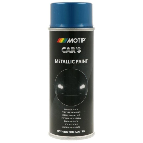 400ml MOTIP CAR'S METALLIC-LACK AZURBLAU LACKSPRAY AUTOLACK EFFEKTLACK