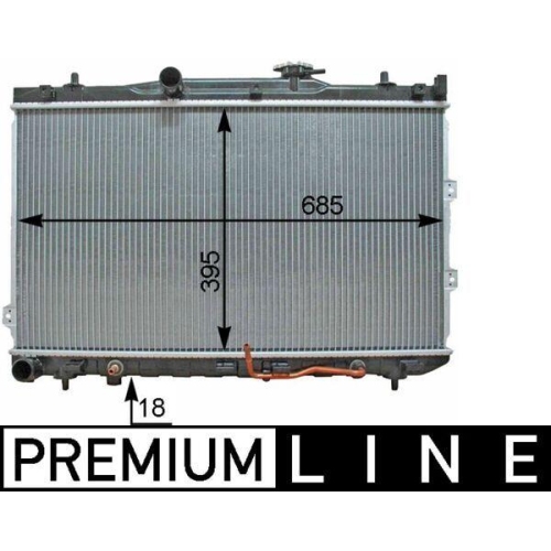 MAHLE K&uuml;hler, Motork&uuml;hlung BEHR *** PREMIUM LINE *** CR 1336 000P