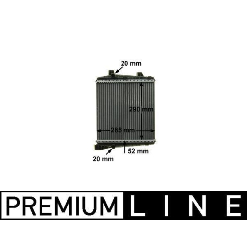 MAHLE Kühler, Motorkühlung BEHR *** PREMIUM LINE *** CR 1186 000P
