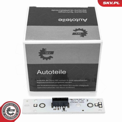 ESEN SKV Steuergerät, Hauptscheinwerfer