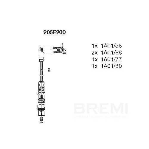 BREMI Zündleitungssatz