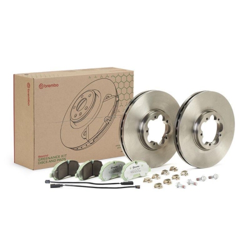 BREMBO Bremsensatz, Scheibenbremse BEYOND LINE - Greenance KT 10 059