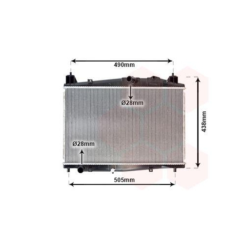VAN WEZEL K&uuml;hler, Motork&uuml;hlung 27002229