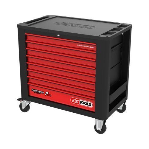 PERFORMANCEplus P20 SCHWARZ/ROT Werkstattwagen mit 8 Schubladen KS TOOLS 8732008