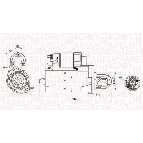 MAGNETI MARELLI Starter